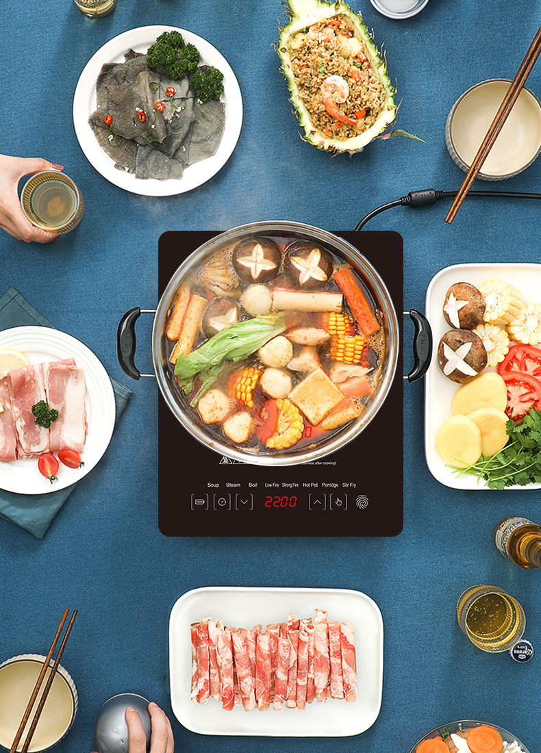 Stainless steel hot pot size 28 - 30cm