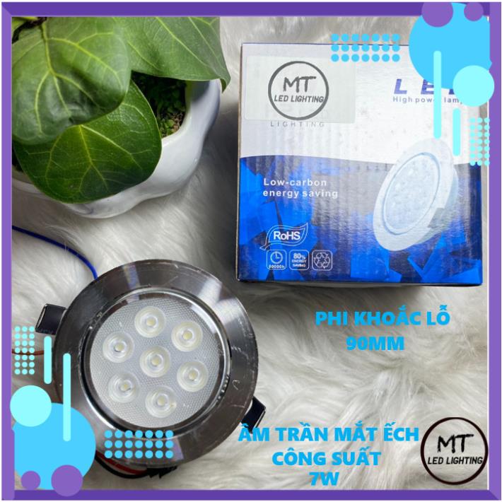 Đèn âm trần mắt ếch 3W, 5W, 7W,12W cao cấp