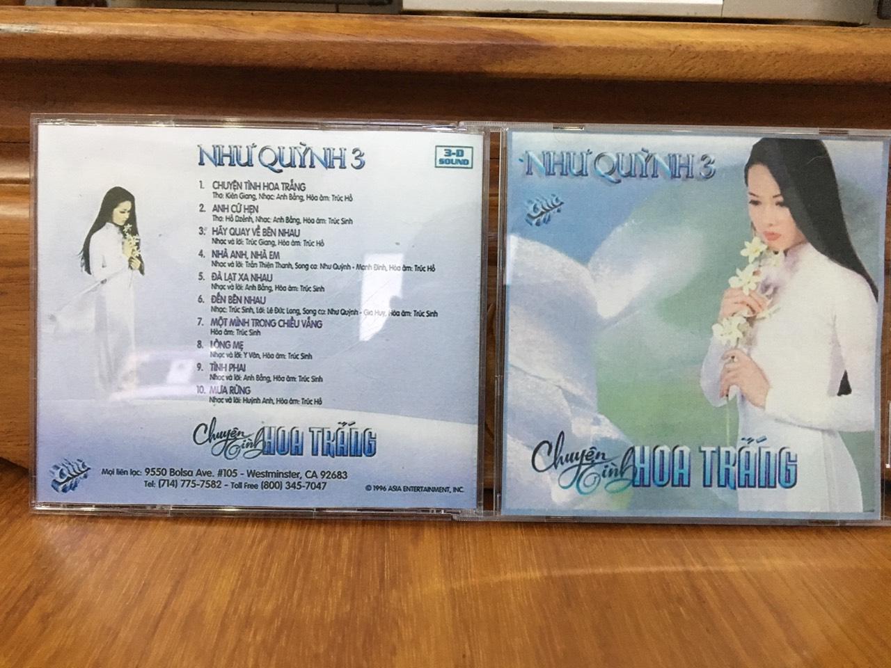 [MDCD] Bộ 5 đĩa nhạc CD Như Quỳnh chọn lọc