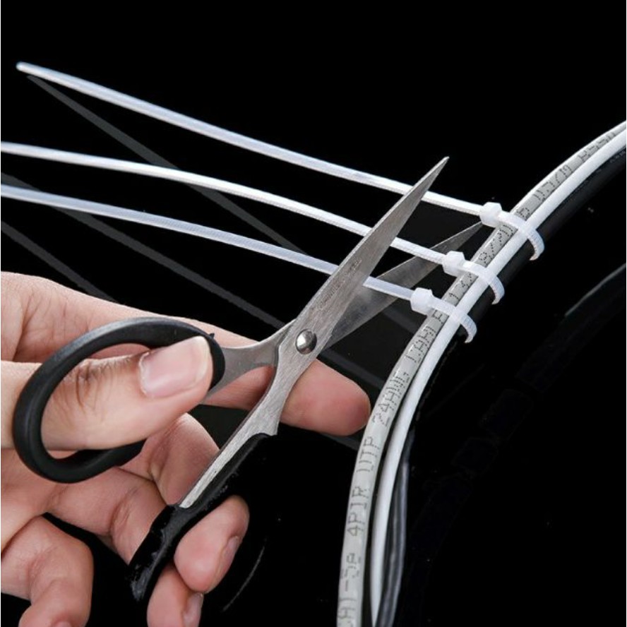Combo 10 dây rút / thít nhựa 8*300 mm