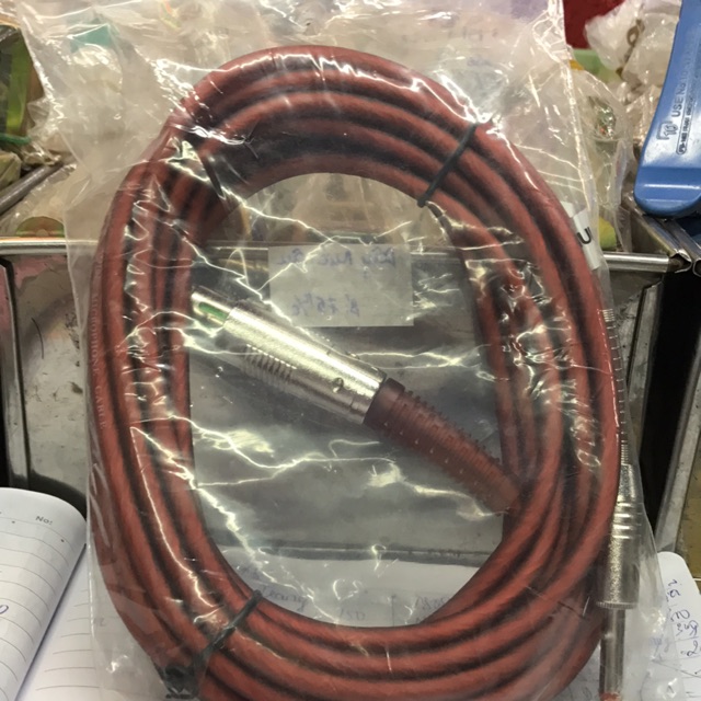 Dây mic nâu dài 6m