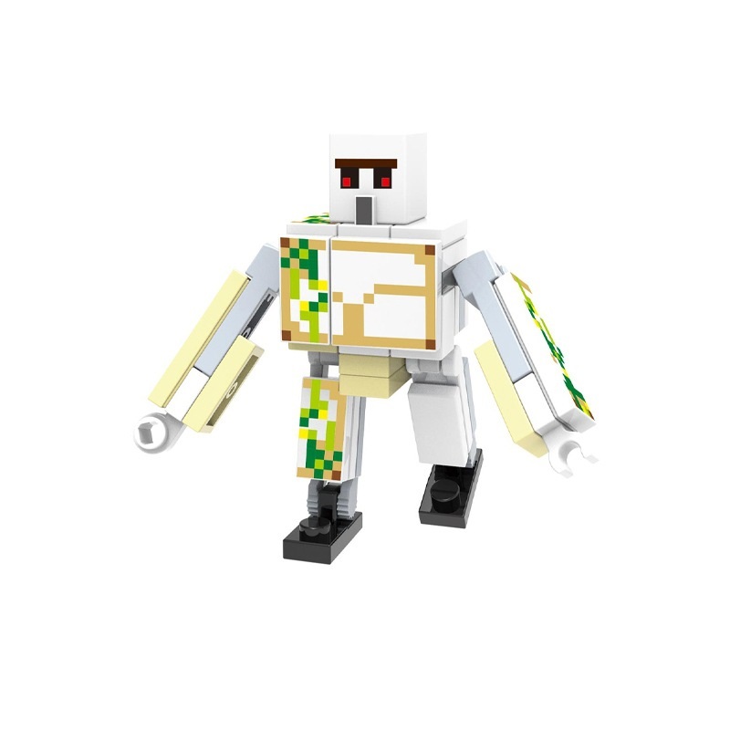 Mô Hình Lắp Ráp Minecra, My World, Trò Chơi Xếp Hình Minecra, Thế Giới Ô Vuông
