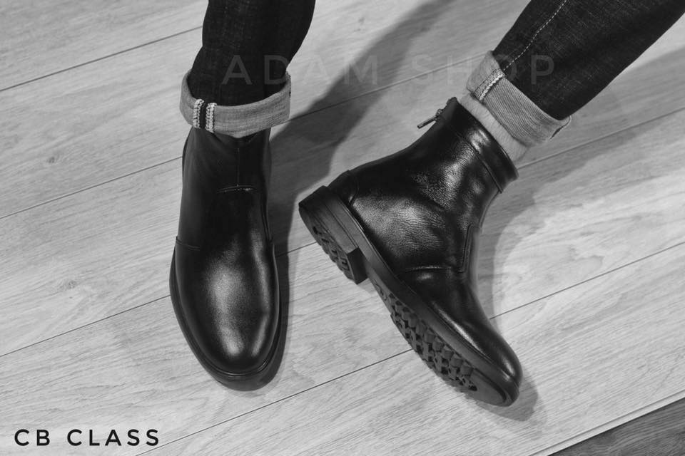 THANH LÝ GIÀY CHEALSEA BOOT DA BÒ CAO CẤP
