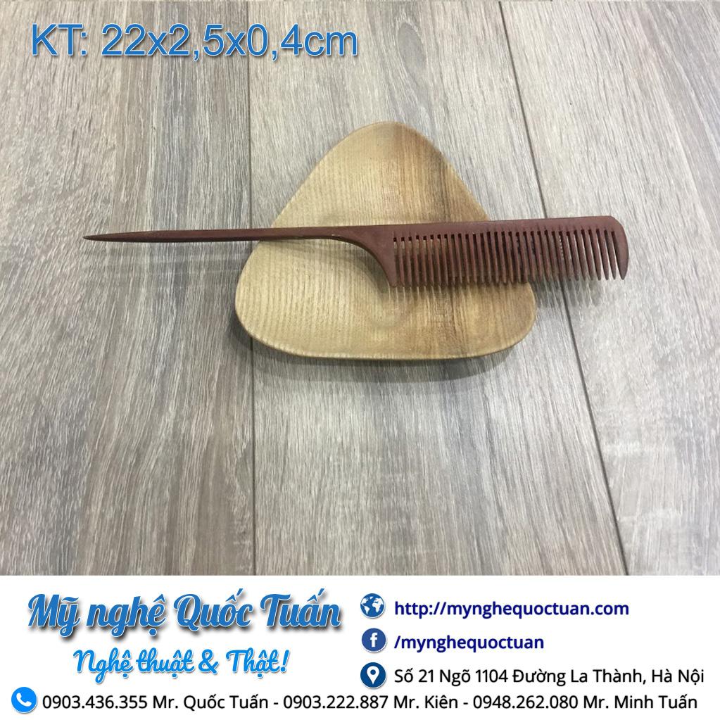 Lược phíp cán nhỏ nâu