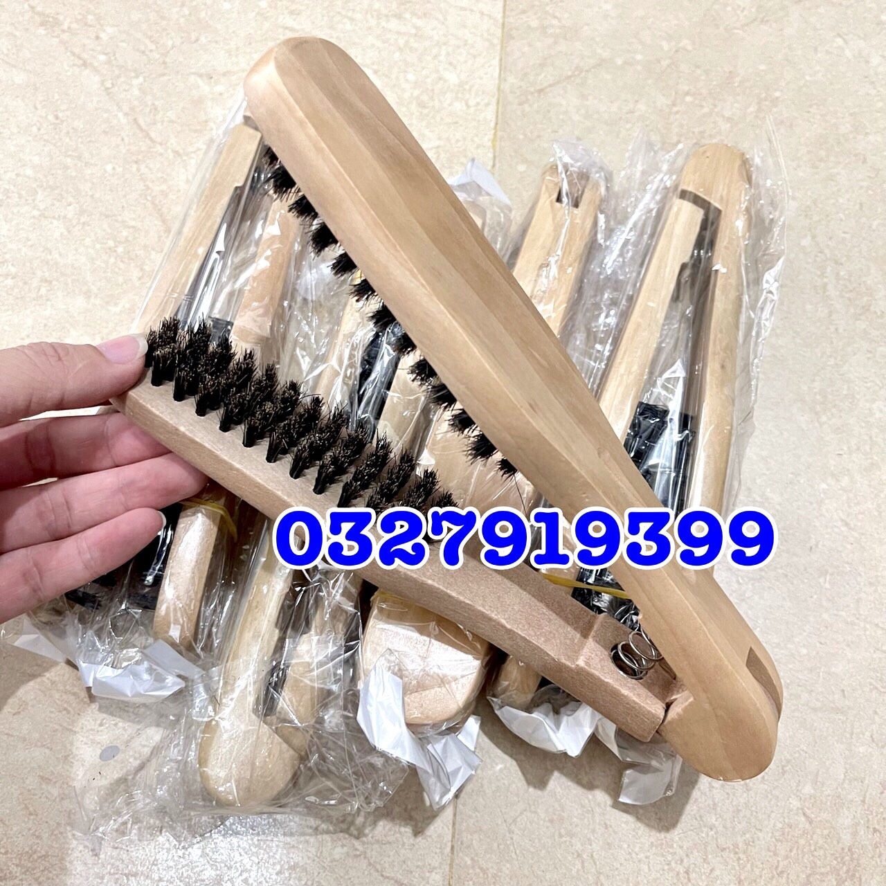 Lược kẹp duỗi - ép tóc MS032