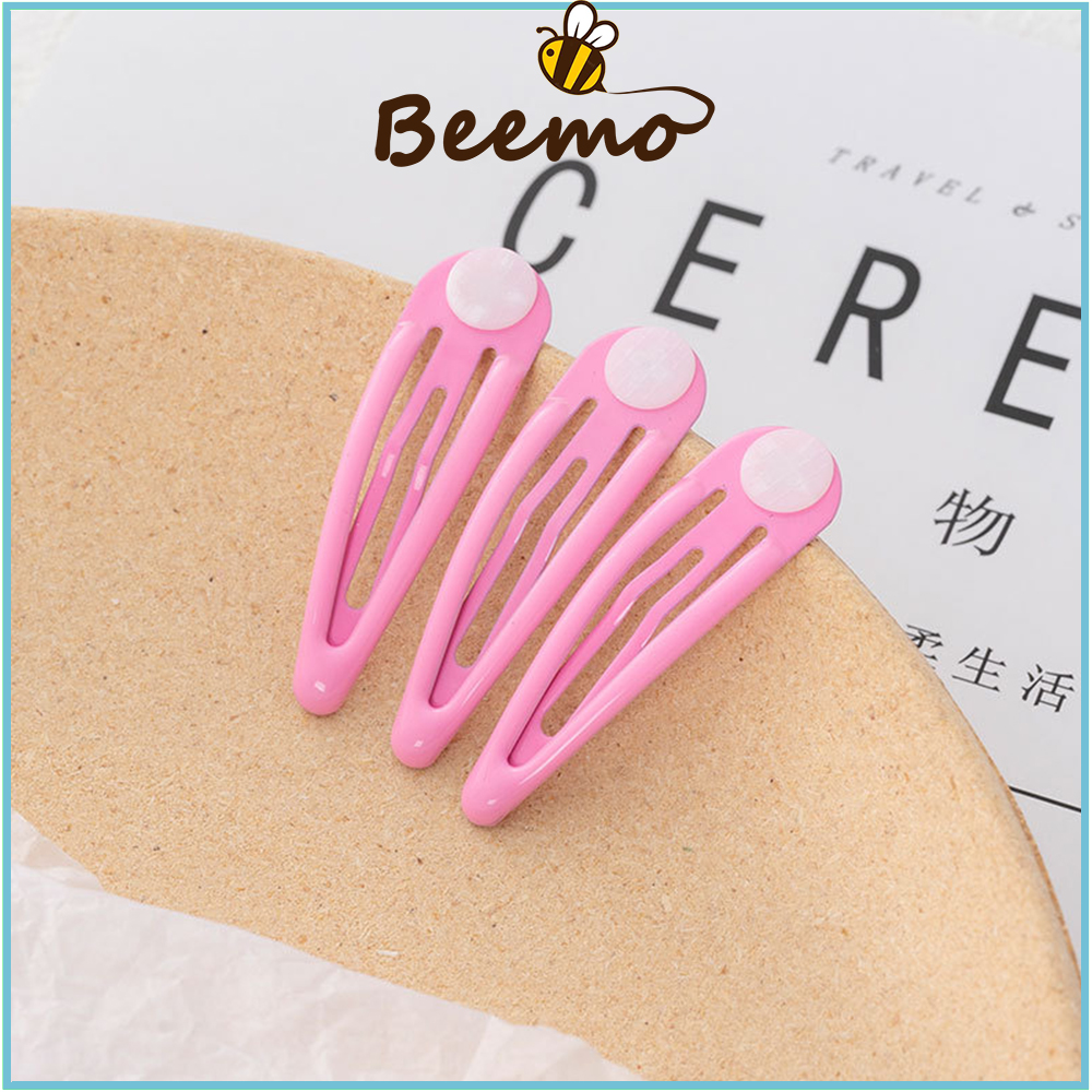 Phôi Kẹp Tóc Handmade, Kẹp Tóc Trơn 5cm