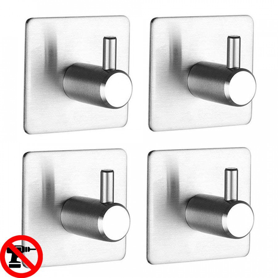 Móc Treo Inox 304 Dán Tường