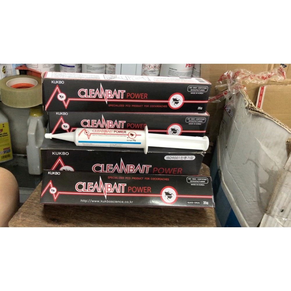 Thuốc diệt gián sinh học CleanBait Power 35g .