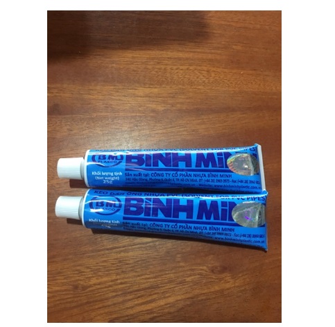Keo dán ống PVC Bình Minh 25g / 50g / 100g