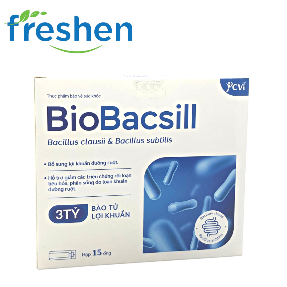 BioBacsill - Men Vi Sinh, Lợi Khuẩn, Rối Loạn Tiêu Hóa, Táo bón, Đi Ngoài