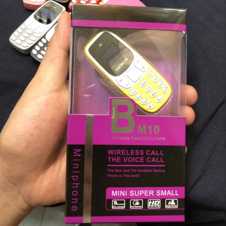 Điện Thoại 3310 Mini Kiêm Tai Nghe Bluetooth - Thay Đổi Giọng Nói