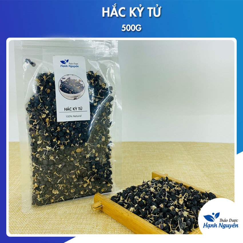 Hắc kỷ tử tây tạng 500g (Trà hắc kỳ tử đẹp da, trà dưỡng nhan, ngừa lão hóa) - Thảo Dược Hạnh Nguyên