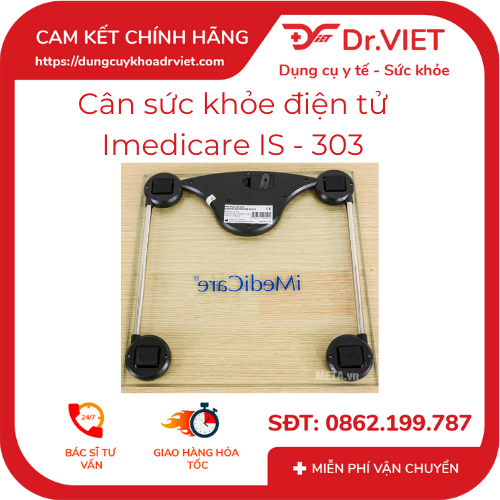 CÂN SỨC KHỎE ĐIỆN TỬ IMEDICARE IS-303