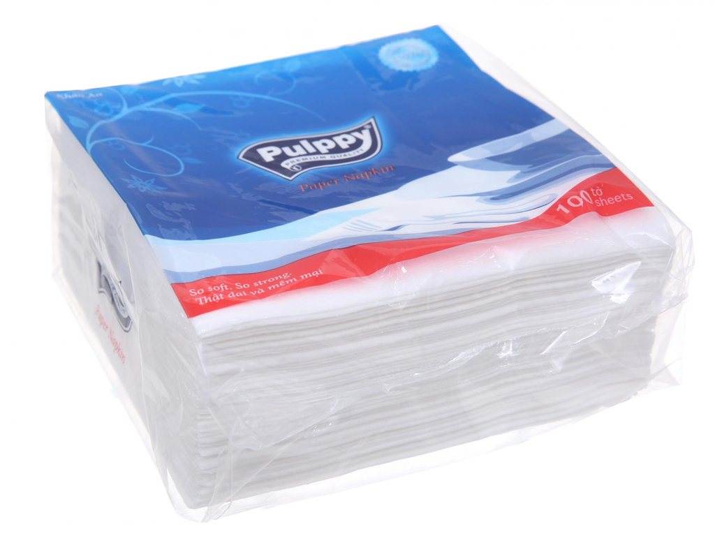 Khăn giấy ăn PULPPY 100 tờ