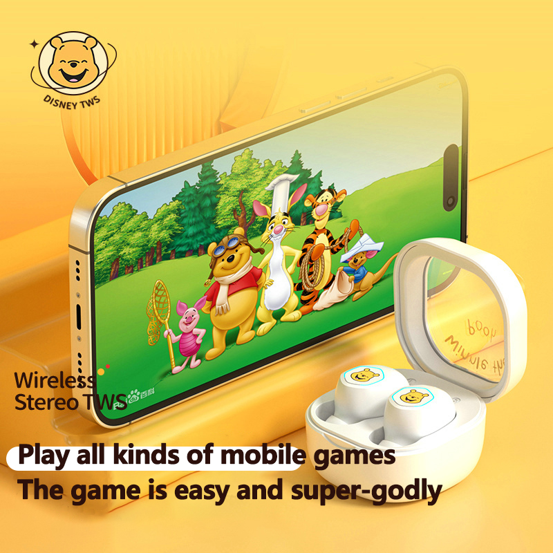 Disney LF220 tai nghe bleutooth Tai Nghe Nhét Tai Không Dây Thật Tai Nghe Bluetooth 5.2 Có Micrô ENC Tai Nghe Chống Nước Thể Thao HiFi Khử Tiếng Ồn