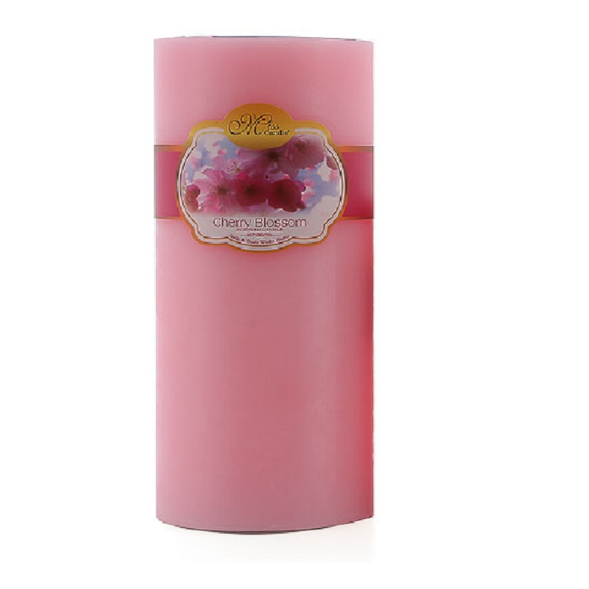 Nến thơm trụ tròn Miss Candle FTRAMART - tùy chọn nhiều màu sắc, nhiều size, phù hợp trang trí giáng sinh
