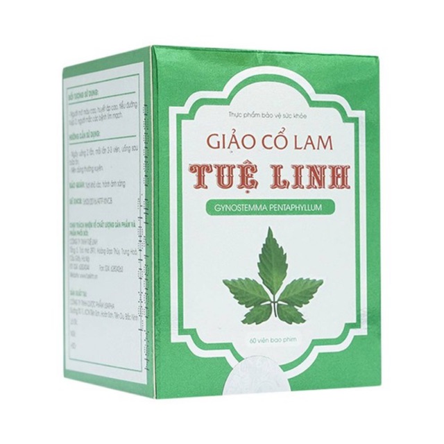 [HCM]Giảo cổ lam Tuệ Linh - 60 viên