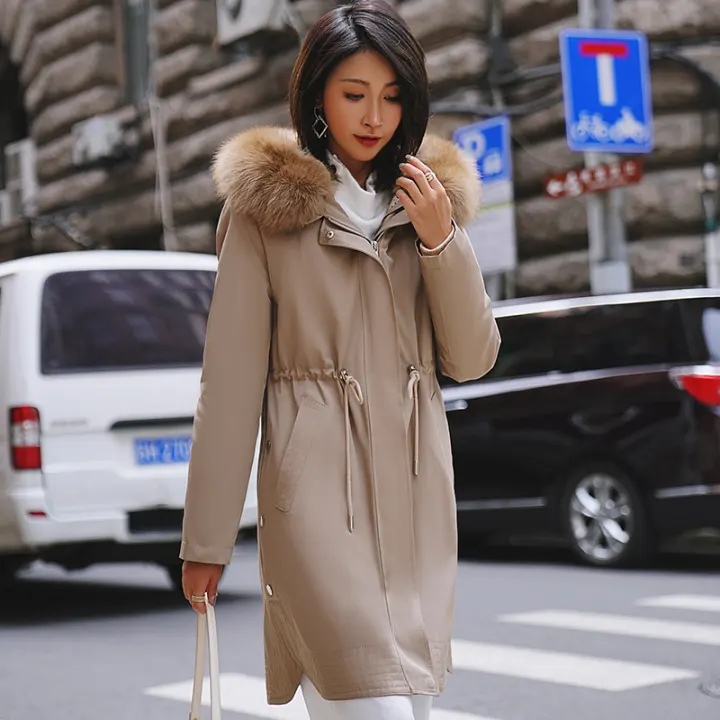 Real fur parka jacket Clearance