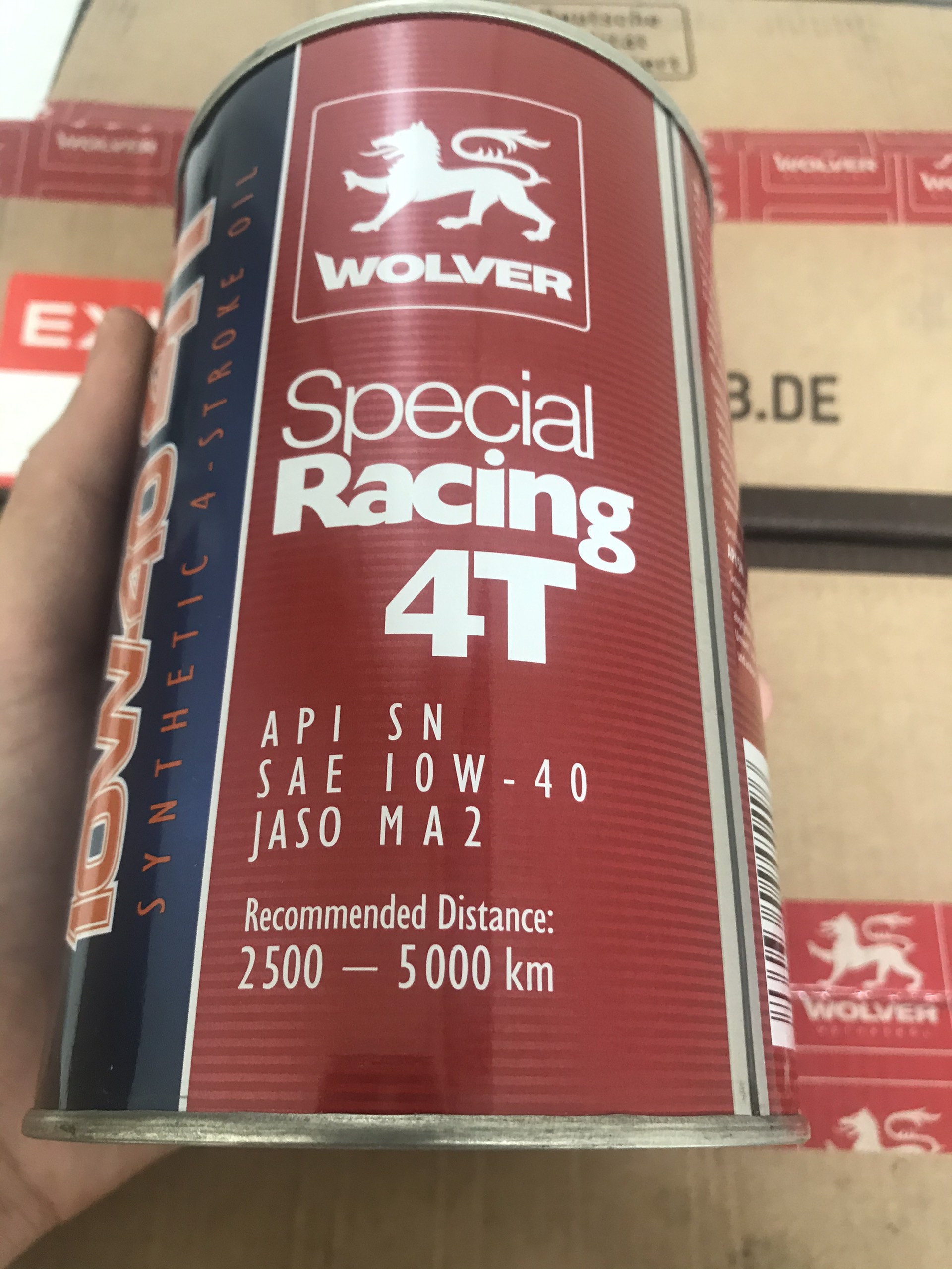 [HCM]Nhớt WOLVER SPECIAL RACING 10W40 SN MA2