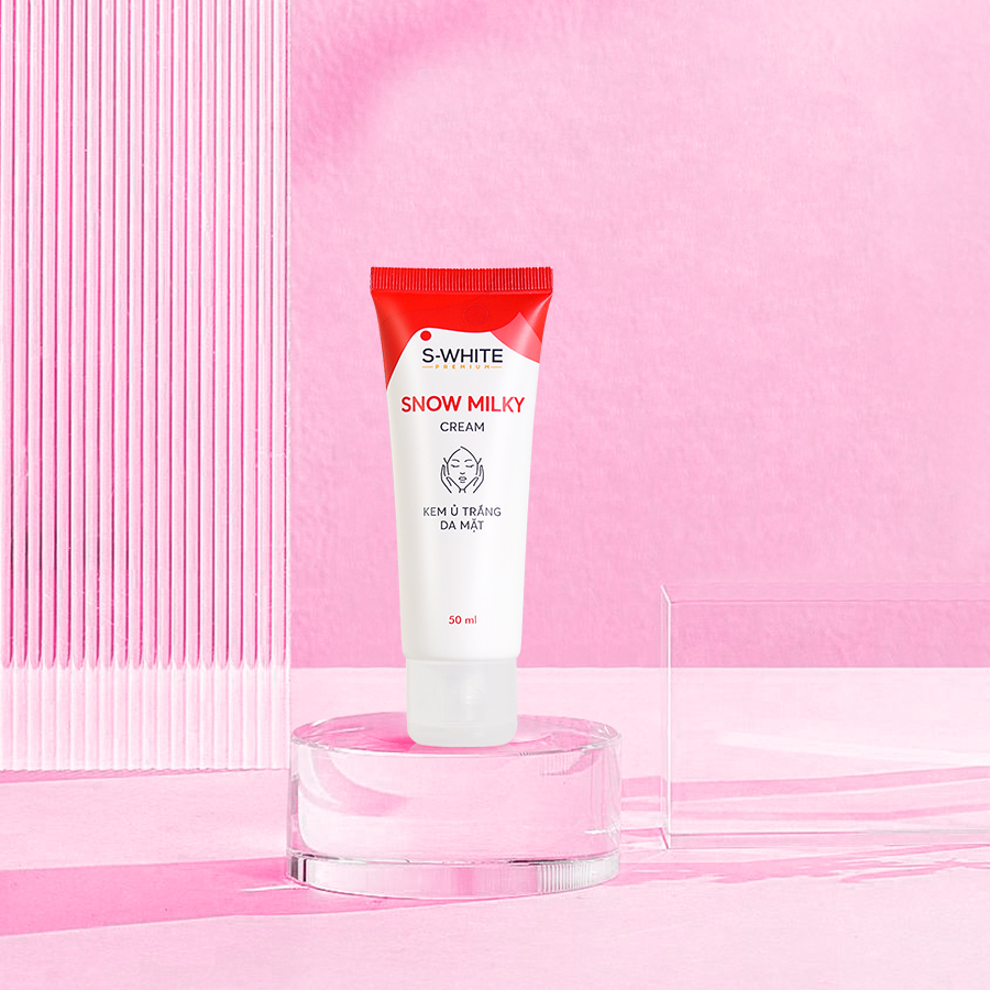 Kem ủ trắng da mặt S-White 50ml