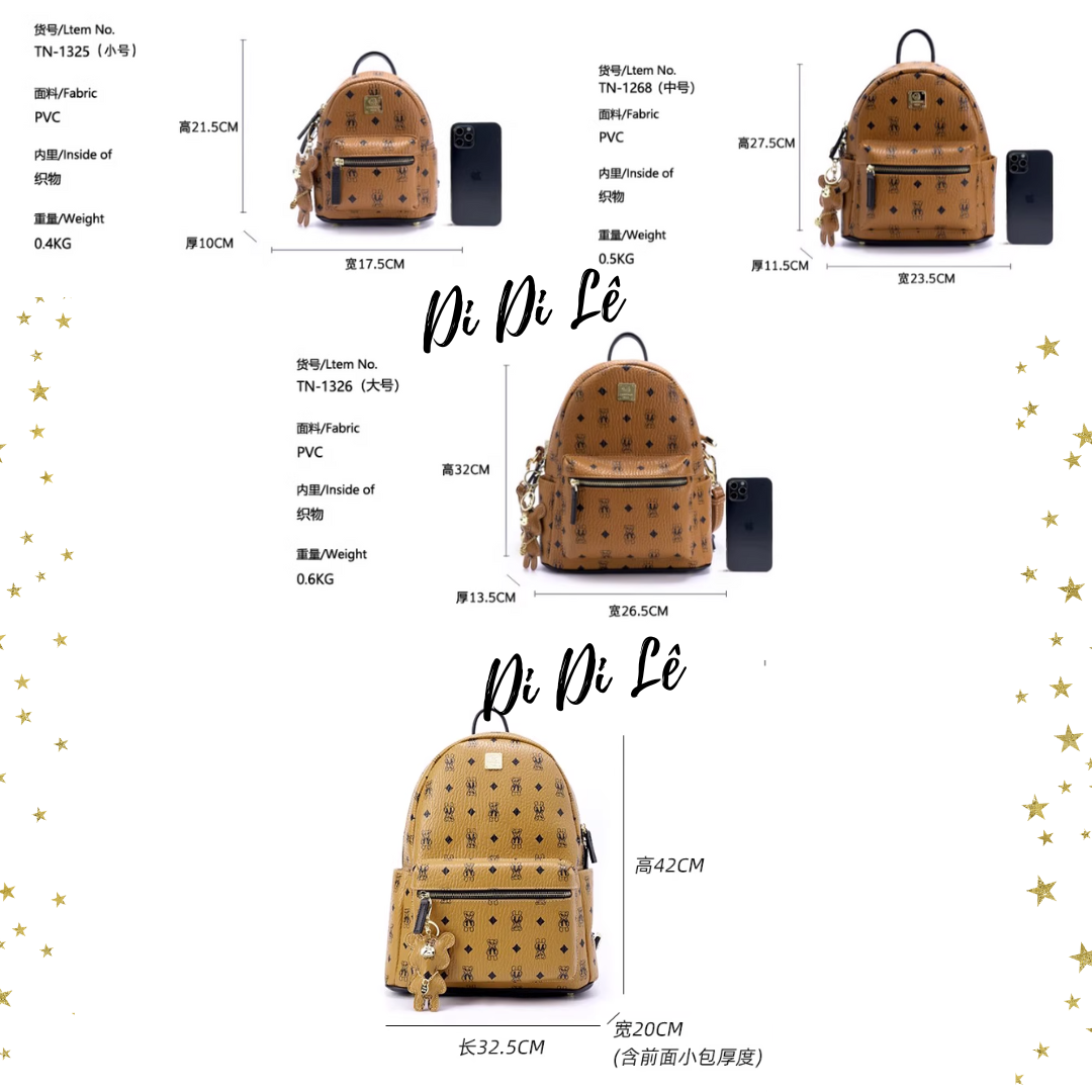 ‼️ 𝐀𝐔𝐓𝐇𝐄𝐍𝐓𝐈𝐂 ‼️ TTWN BEAR Balo Gấu Nâu mẫu mới
