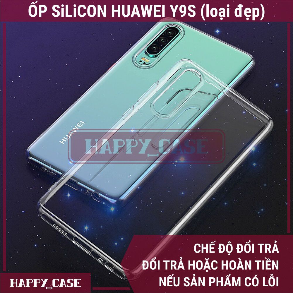 Ốp Lưng Điện Thoại Huawei Y9s (Loại Đẹp) Thin Transparent Silicon