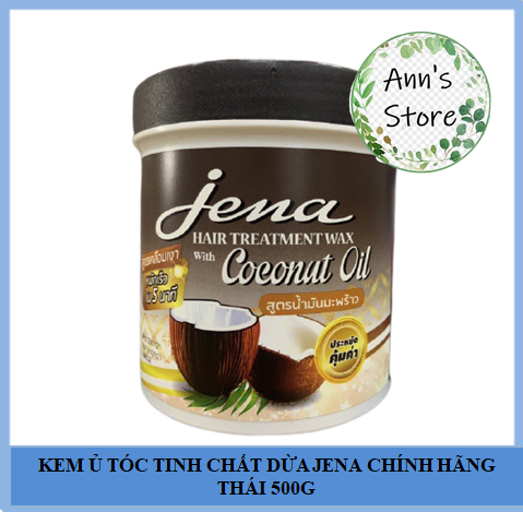 [HCM]Kem ủ tóc dầu dừa siêu mềm mượt JENA Thái Lan 500ml