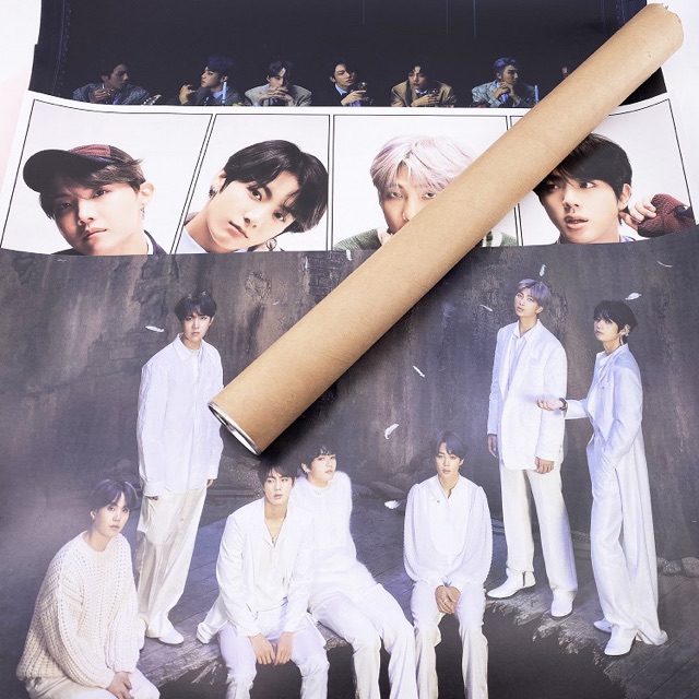 Poster BTS Album Ảnh Mots 7 Hàng Unoff