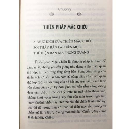 Sách - Thiền Mặc Chiếu