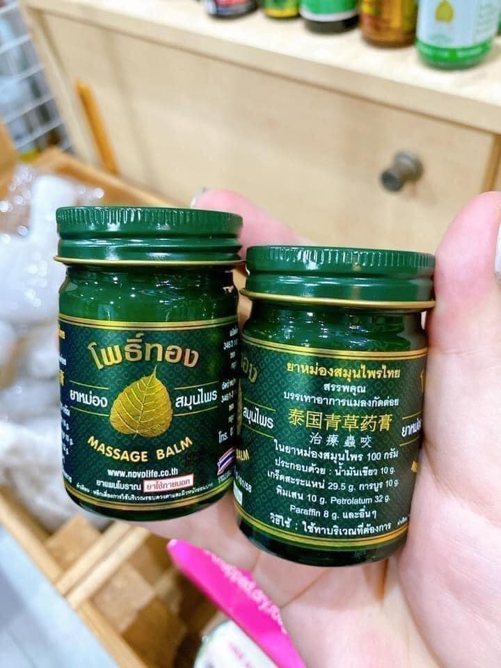 Dầu Cù Là Lá Bồ Đề - Thái Lan massage balm