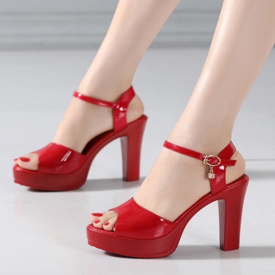 Giày sandal quai bản 10p cao cấp
