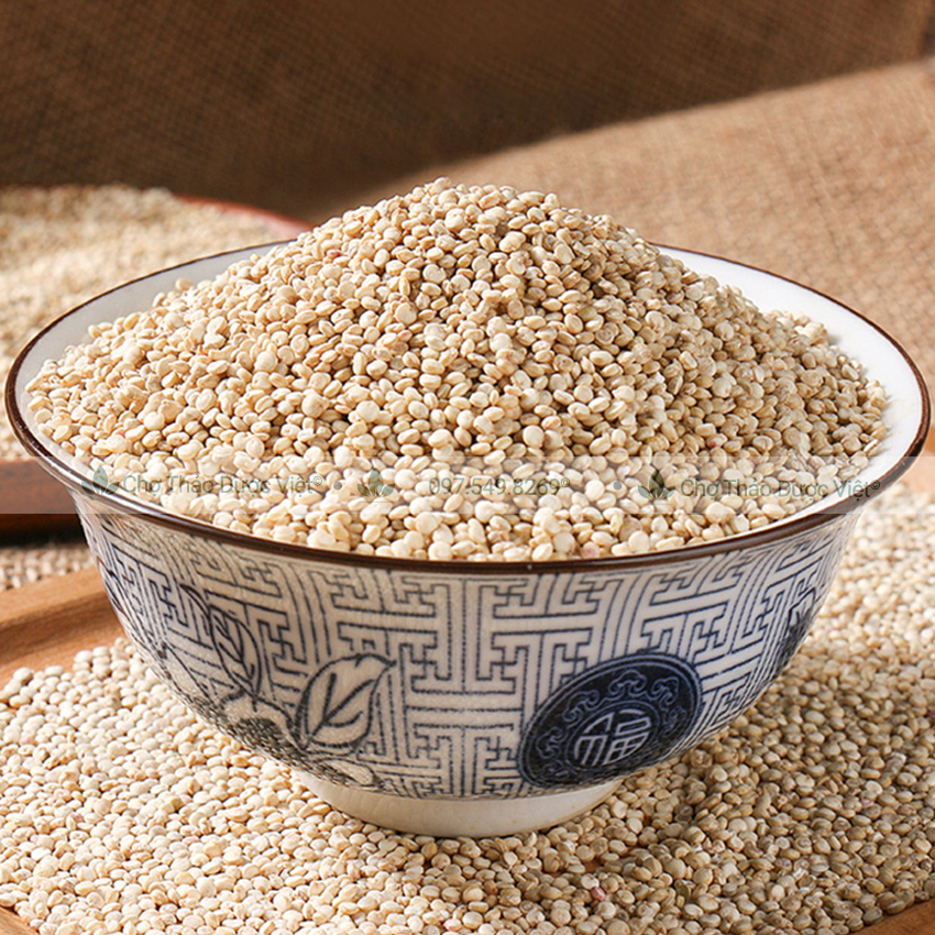 Hạt diêm mạch hữu cơ 500g (Quinoa trắng dành cho người ăn kiêng, làm sữa hạt dinh dưỡng) - Chợ Thảo Dược Việt