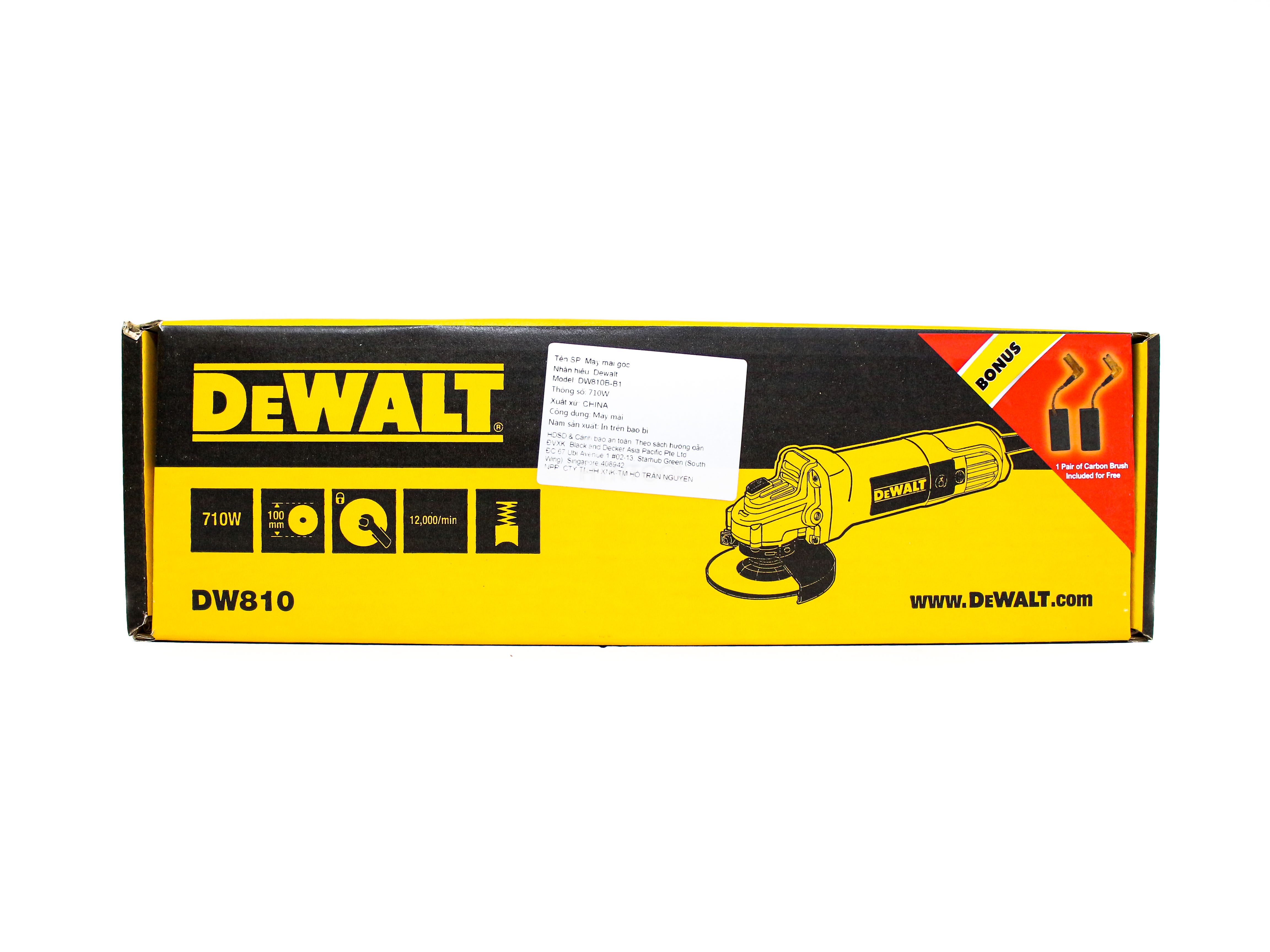 Máy mài cầm tay 710W DeWalt DW810B-B1