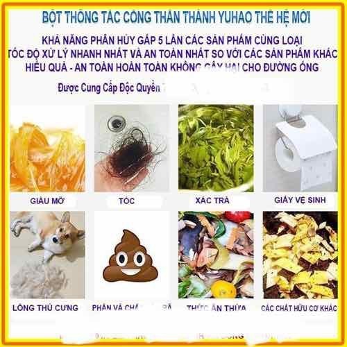 Chai Bột Thông Cống Hàng Chuẩn - Chai Bột Thông Cống Hàng Chuẩn