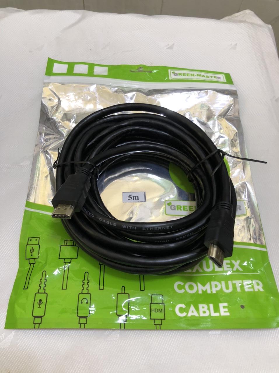 BH 06 tháng-Cáp HDMI dài 5 mét tốt