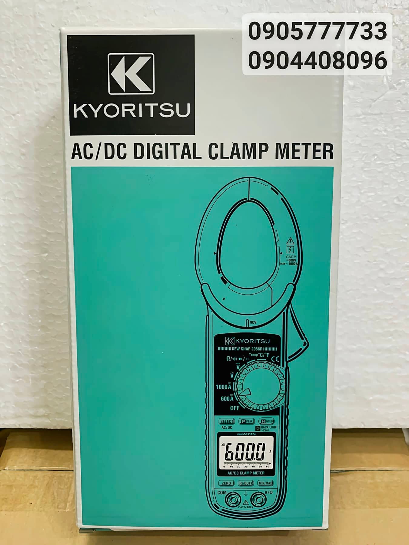 Đồng  Hồ  Ampe kìm AC/DC KYORITSU 2055 (600/1000A)