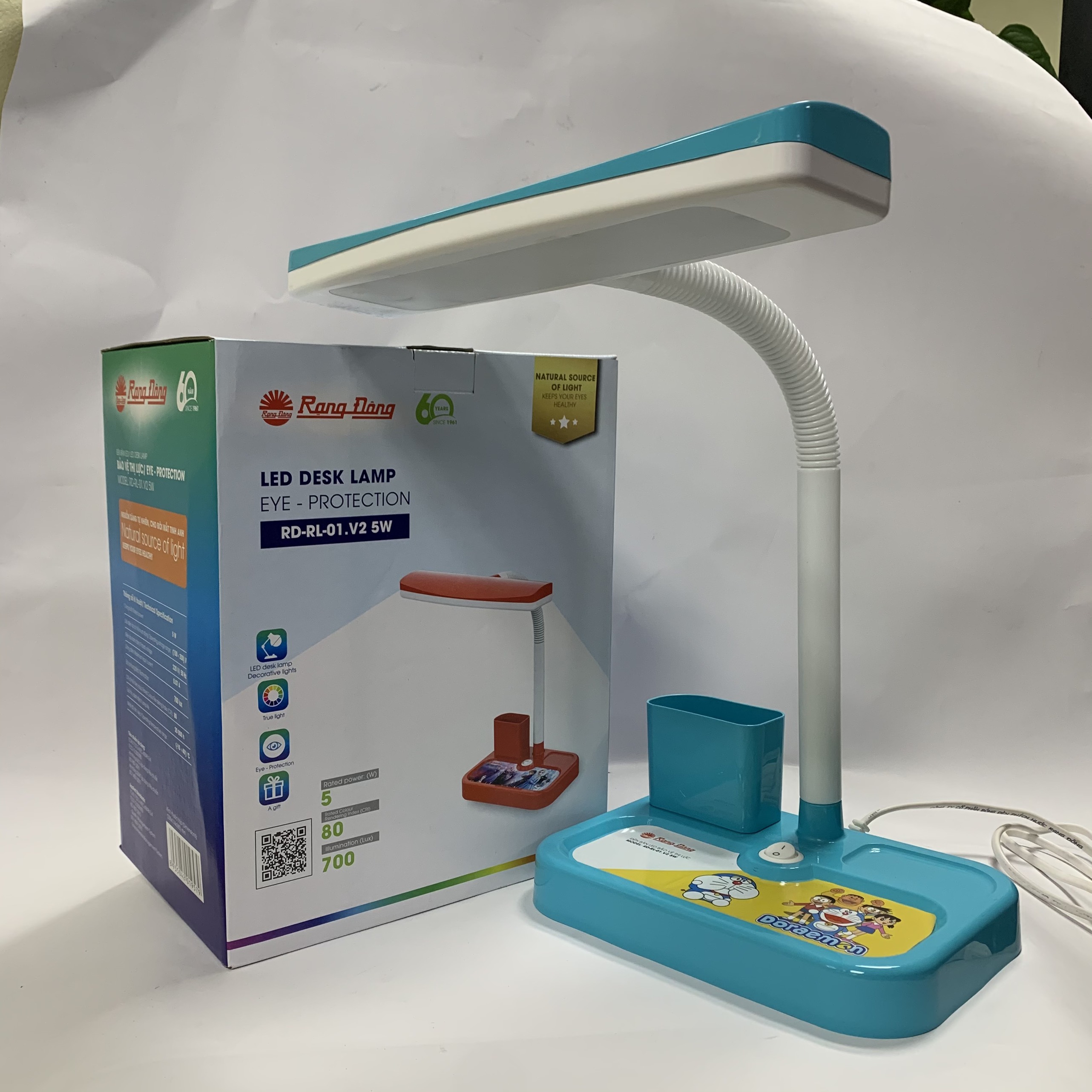 Đèn học chống cận 5W LED Rạng Đông RD-RL-01.V2