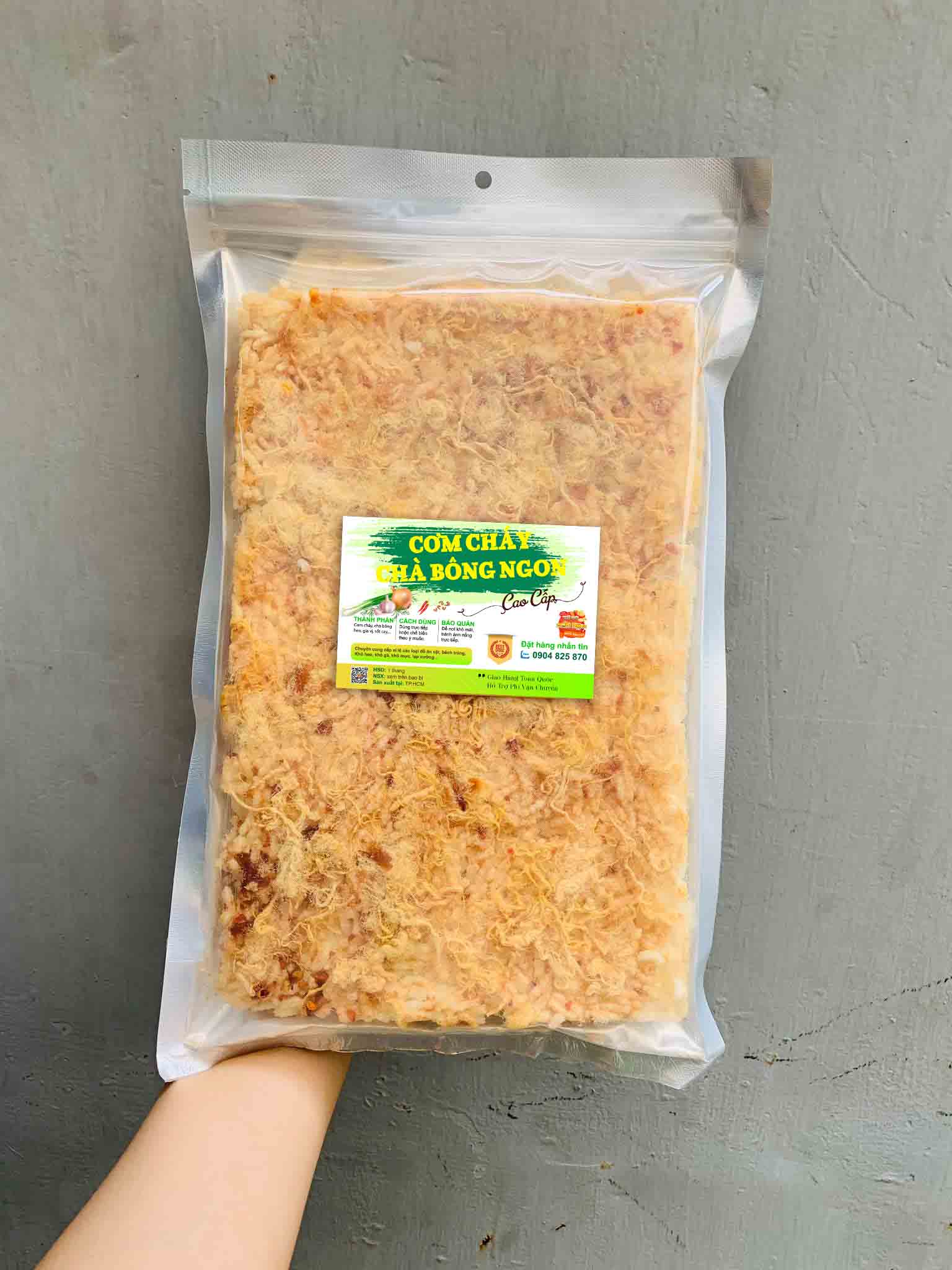 200g cơm cháy chà bông - Đồ ăn vặt