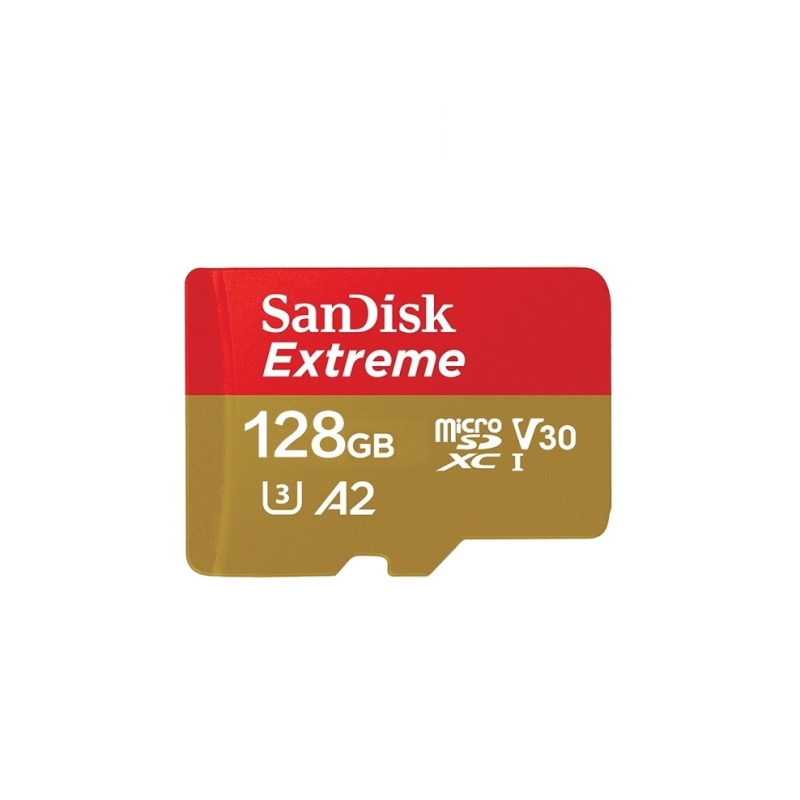 Thẻ Nhớ MicroSDXC SanDisk Extreme 128GB V30 U3 4K A2 R160MB/s W90MB/s (Vàng) - No Adapter - Phụ Kiện 1986