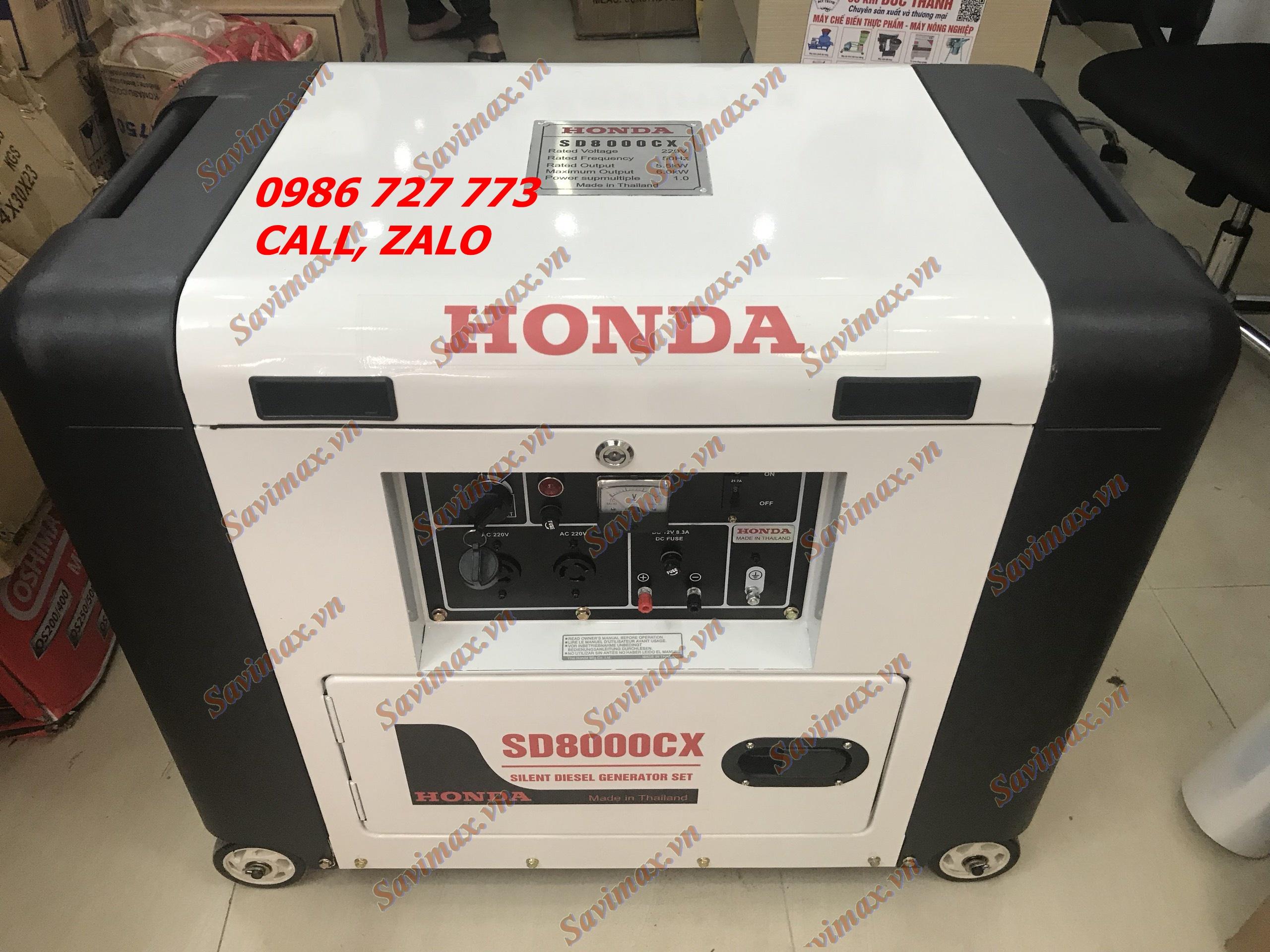 Máy phát điện Honda SD8000CX