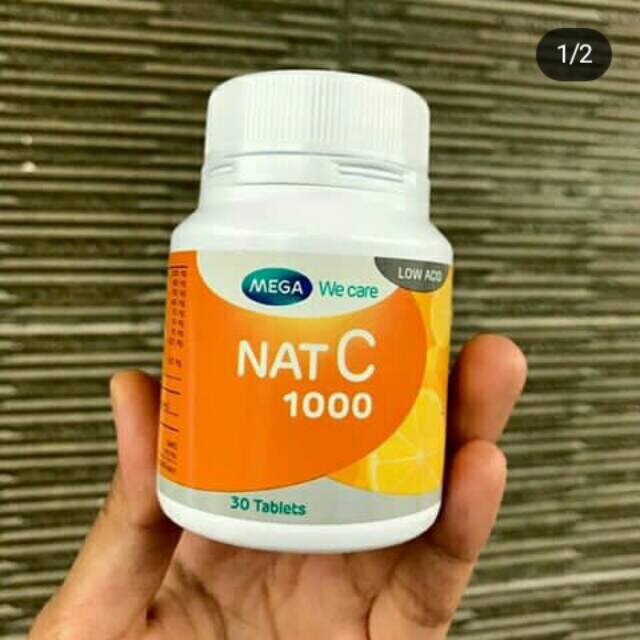 Nat C 1000 - Mega Chai 30 viên