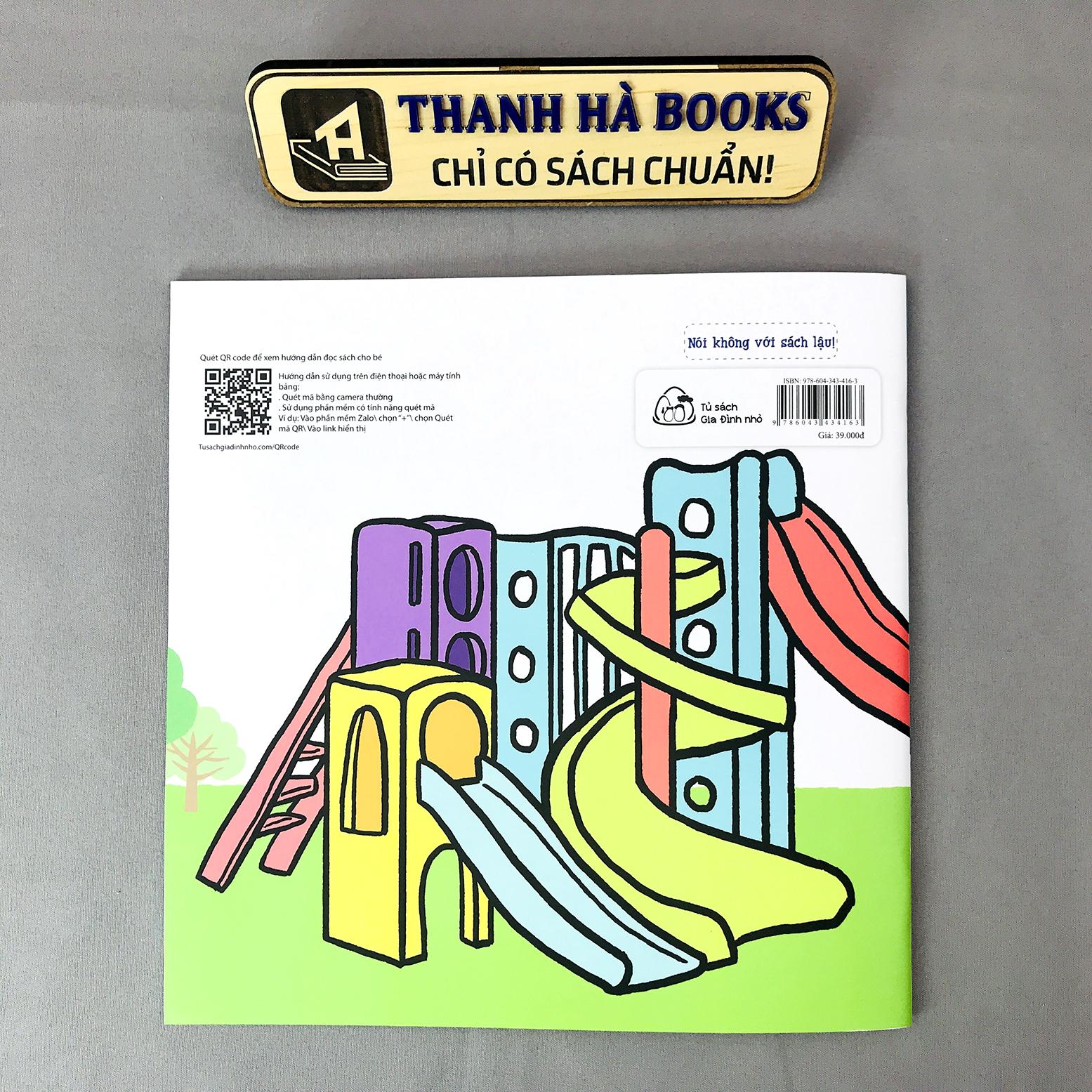 Sách - Ehon Bé Vui - Bé Khỏe (1-6 tuổi) - Chơi Cầu Trượt
