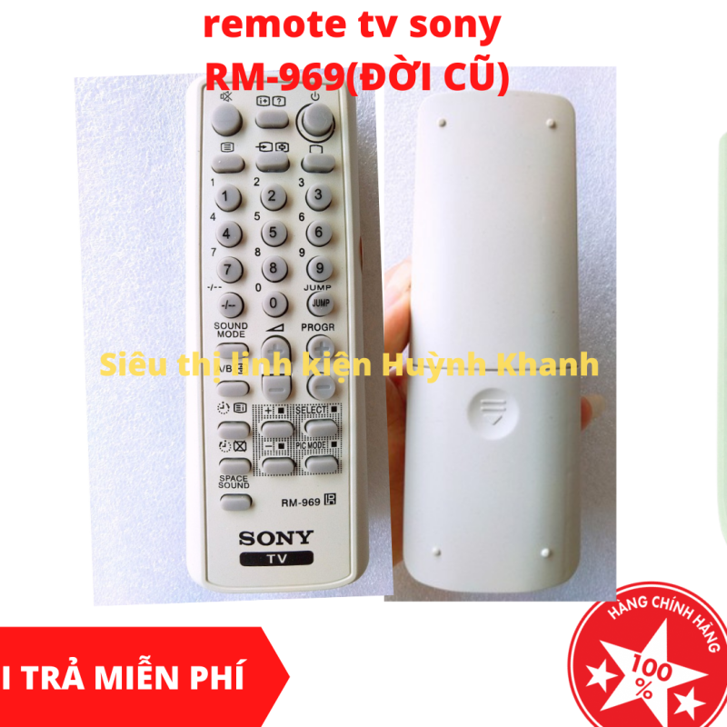 Bảng giá REMOTE TV SONY RM-969 (ĐỜI CŨ)