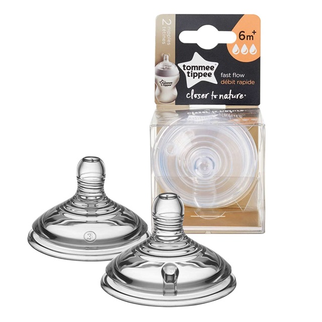 [HCM]Núm ty thay thế bình sữa Tommee Tippee Close to Natural