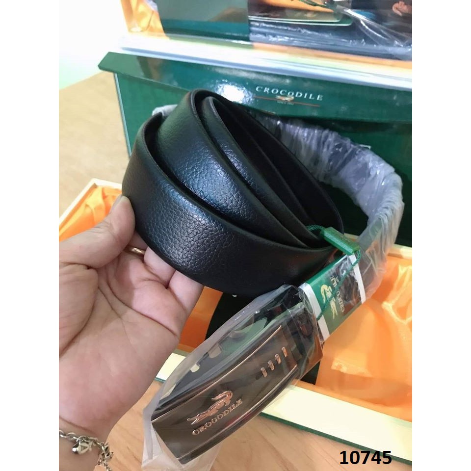 Thắt Lưng Cá Sấu Nam Cao Cấp Crocodile