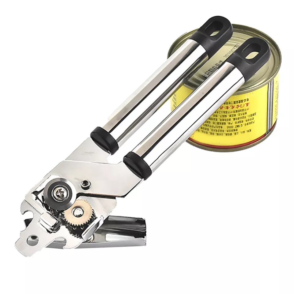Dụng cụ khui hộp đa năng R1 tiện dụng - ồ khui bia - đồ mở hộp - Dụng cụ mở nắp lon tiện dụng bằng Inox - Phụ kiện nhà bếp - khui bia - mo hop