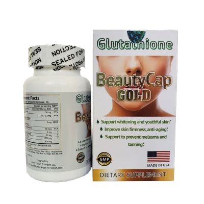 [HCM]Viên Uống Trắng Da Cao Cấp từ Mỹ Glutathione Beauty Cap Gold