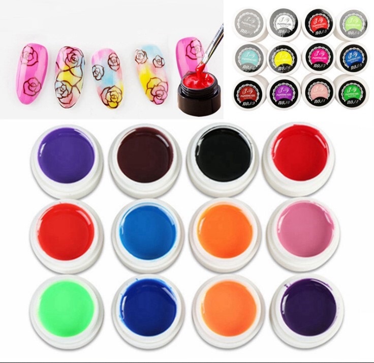 Gel Vẽ ( Set 12 Màu )