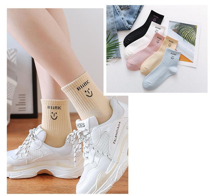 Set 5 Đôi Tất, Vớ nữ cao cổ mới nhất 2020 (có nhiều mẫu)