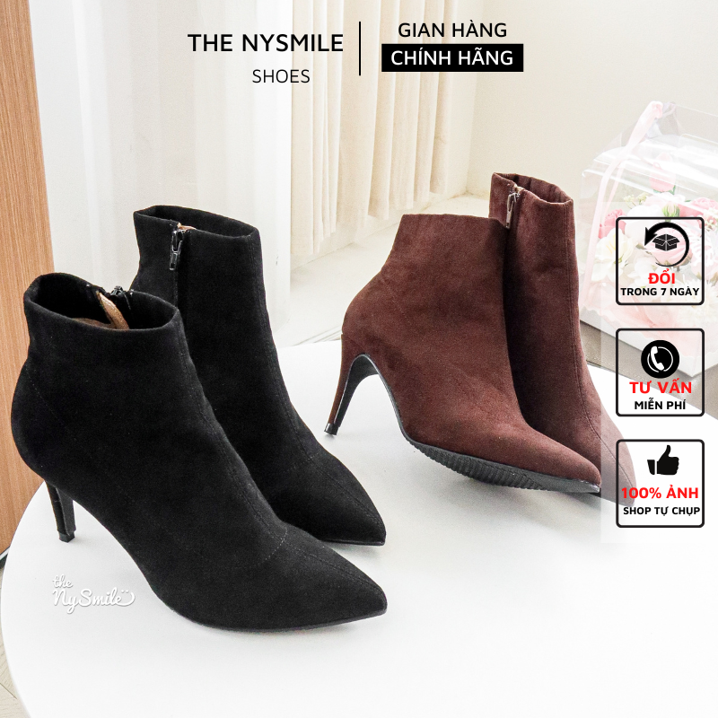 Giày BOOT 7P NHỌN - THENYSMILE - ADEL